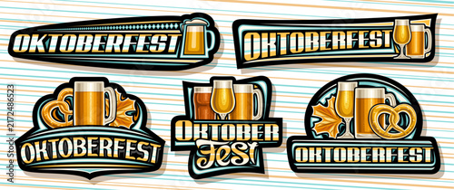 Vector Oktoberfest Set