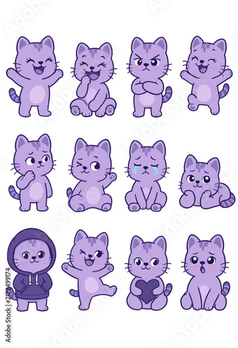 set of funny cartoon people
 cartoon, boy, child, vector, people, kid, icon, illustration, set, character, face, children, girls, group, person, funny, smile