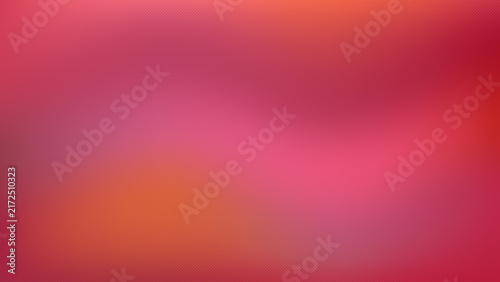 Canvas Print Abstract grainy gradient background with smooth blended vibrant pink and orange