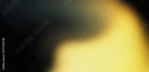 Принти на полотні Yellow black grainy poster background, noise texture abstract vibrant glowing ye