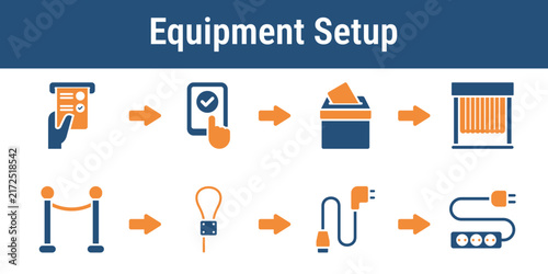 Steps for preparing scanners tablets ballot boxes privacy screens and seals before voting starts. Useful for election staff training setup guides and polling place diagrams