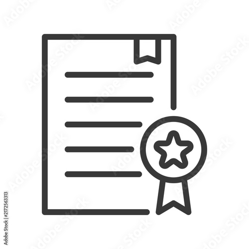 Standard icon vector concept illustration with simple and editable line