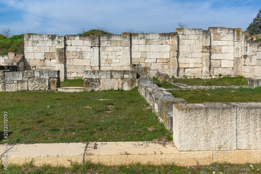 Fototapeta premium Ruins of Ancient Macedonian capital Pella, Greece