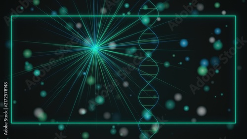 Abstract digital network with glowing connections and a dark futuristic background