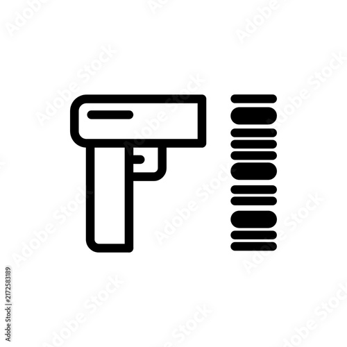 Minimalist black P icon for professional branding, digital marketing, and app interface design elements