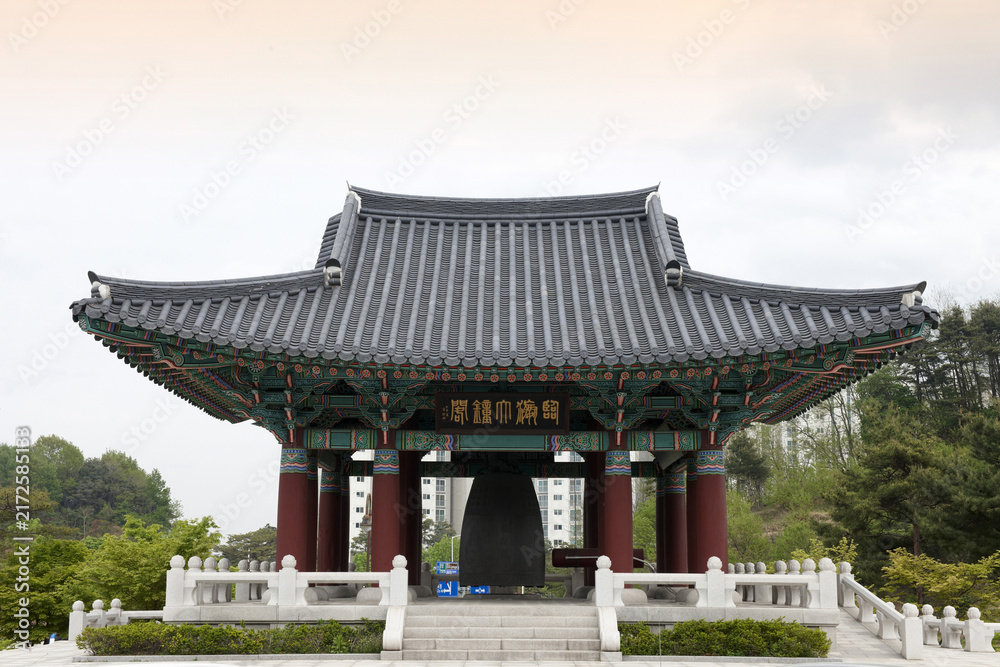 Fototapeta premium 임영대종,강릉시,강원도