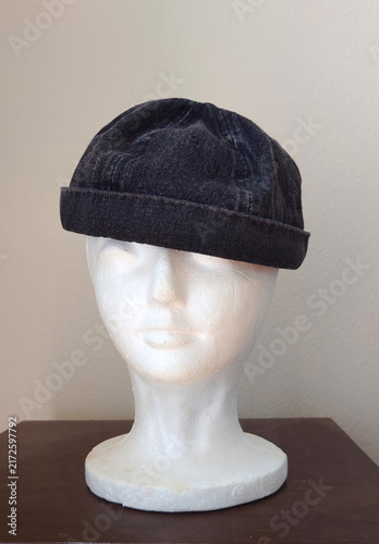 dockworker or longshoreman beanie without brim