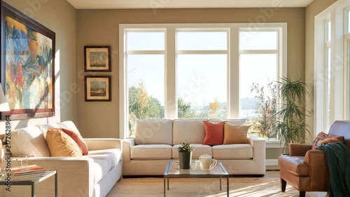 Luxury house living room
