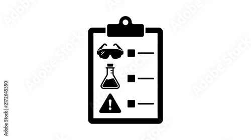 Laboratory Safety Checklist Icon
