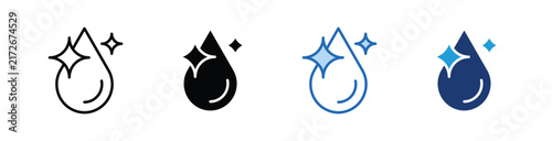 Fresh Water  Icon Collection With Multiple Styles