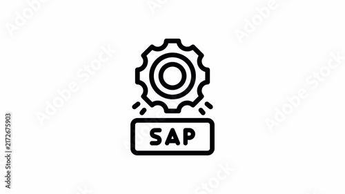 sap minimalist stroke animation
