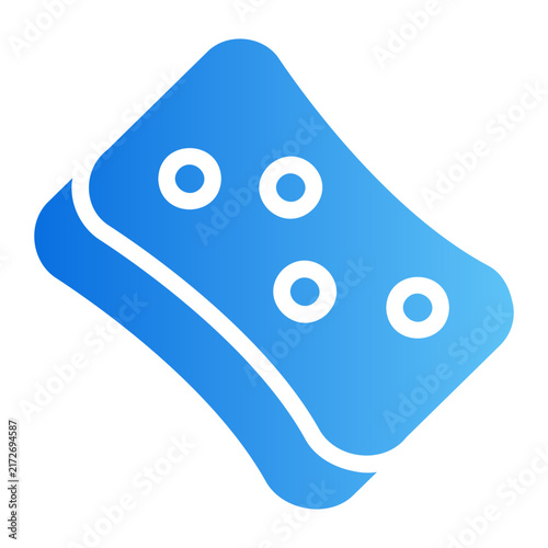 Sponge tool Line Gradient Icon