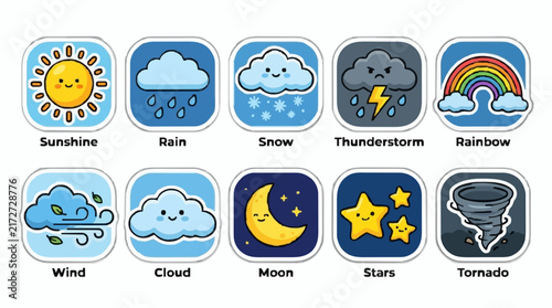 set of vector icons