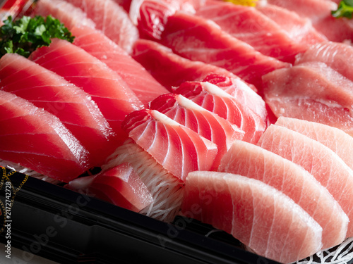 Assorted Sashimi Platter with Fresh Tuna