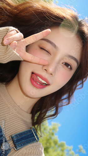 woman selfie ai