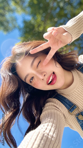 woman selfie ai