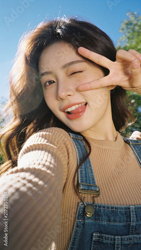 woman selfie ai