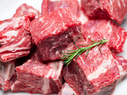 Raw Beef Short Ribs