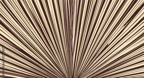 Radiating Symmetrical Light Burst Pattern