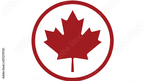 WebBright Scarlet Red Maple Leaf Circle Emblem

Classic Vibrant Canadian National Badge Vector

Standard Red Leaf Circular Identity Logo Mark