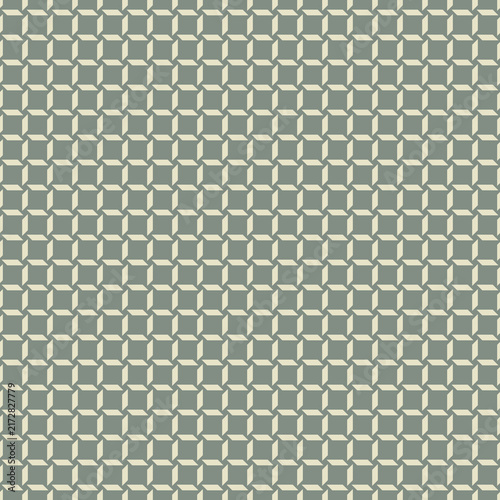 Dolphin gray & dirty white grid seamless pattern