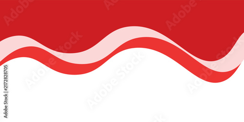 ABstract red Wave on White Background modern bacground, eps10