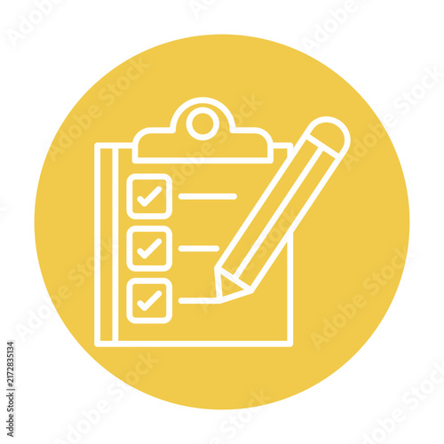 Checklist Vector Icon
