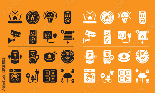 Smart Home and IoT Technology Concept