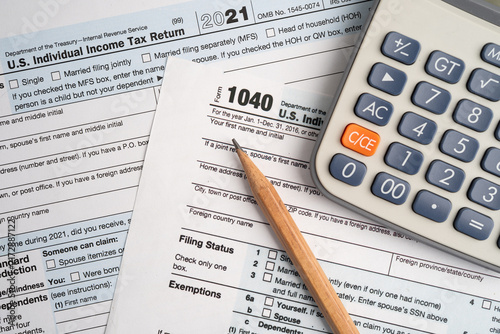 Form 1040, U.S. Individual Income Tax Return, tax forms in the U.S. tax system.