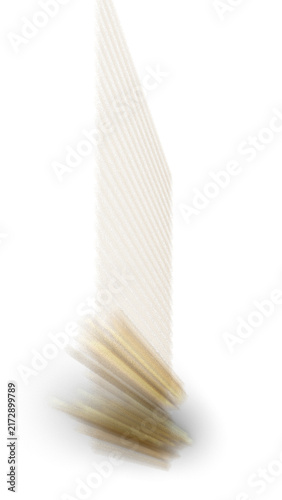 Abstract Golden Light Particles Burst on Dark Background