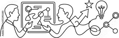 Business Teamwork Strategy Brainstorming Idea Generation Lightbulb Success