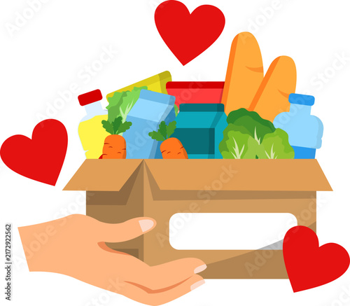 Charity Donation Illustration