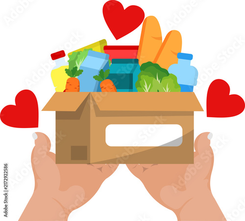 Charity Donation Illustration
