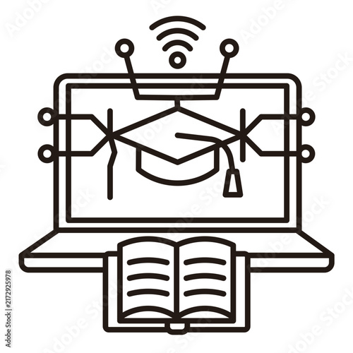 Education Technology  Icon Element For Design  