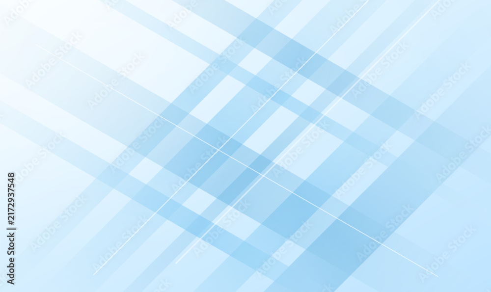 Fototapeta premium Light Blue Geometric Intersecting Diagonal Lines Abstract Background Vector Design for Web Banner