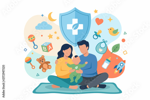 Family Protection and Health Insurance for New Parents and Baby