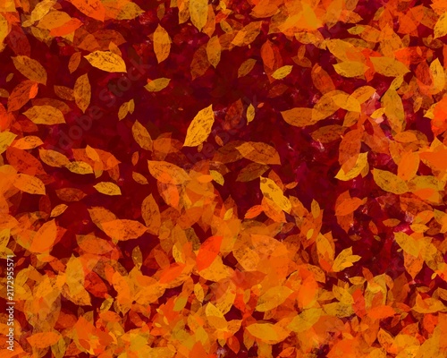 Autumn-themed background celebrating the arrival of autumn, picturesque autumn background, vibrant autumn background with leaves.