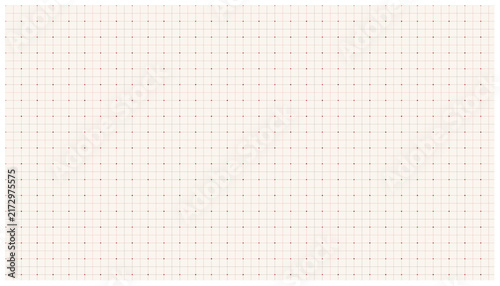 Millimeter paper with red grid lines and dots is perfect for drawing technical projects.