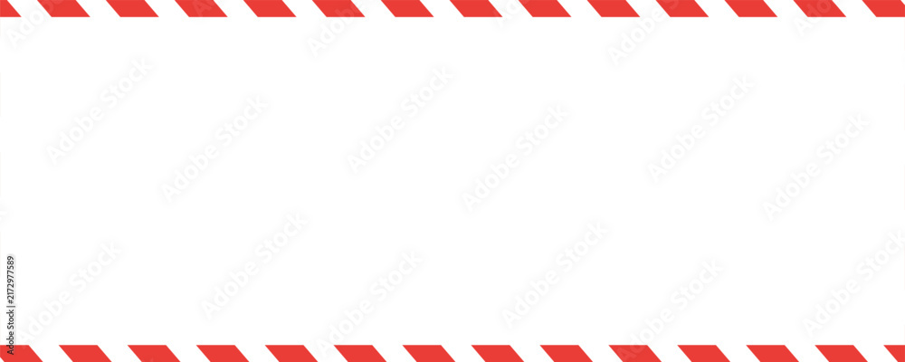 Fototapeta premium Red stripes on white background. Striped diagonal pattern Vector illustration of Seamless background Christmas or winter theme Background with slanted lines