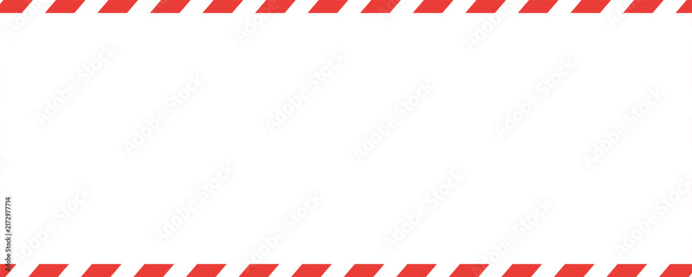 Fototapeta premium Red stripes on white background. Striped diagonal pattern Vector illustration of Seamless background Christmas or winter theme Background with slanted lines