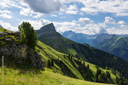 Hiking on Alta via Re Federico Augusto - Dolomites - Italy
