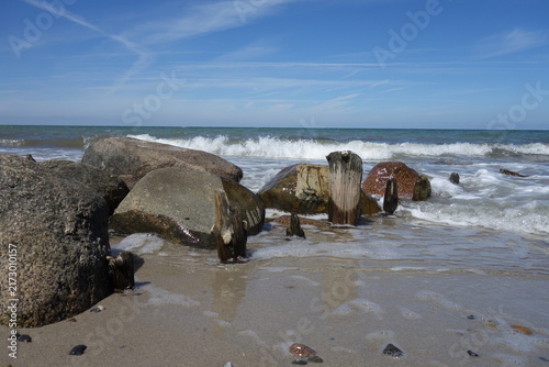 Steine am Strand