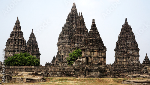 Bild auf Leinwand The Prambanan temple complex, Yogyakarta, Indonesia.