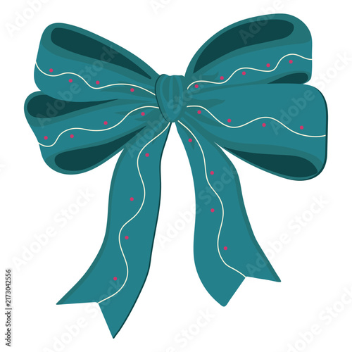 Christmas Ribbon Bow for Gift Wrapping and Holiday Decoration