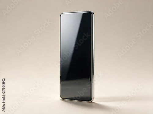 mobile phone with blank screen