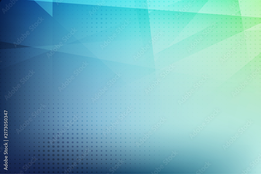 Obraz premium Abstract Abstract Geometric Blend: A modern abstract background featuring a blend of cool blue and green hues.