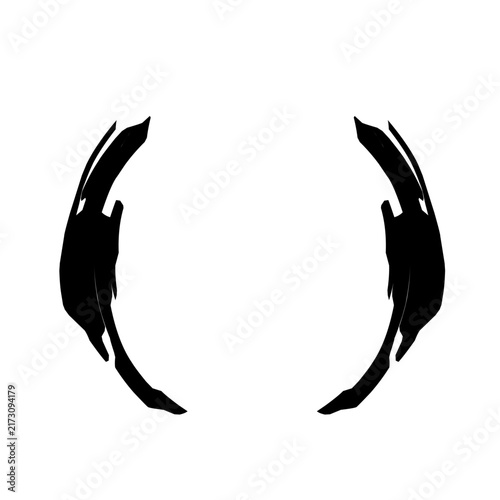 Minimalist dotted line emoticon featuring a shocked facial expression with a circular outline, wide eyes, and an open oval mouth isolated on a white background for clean design.