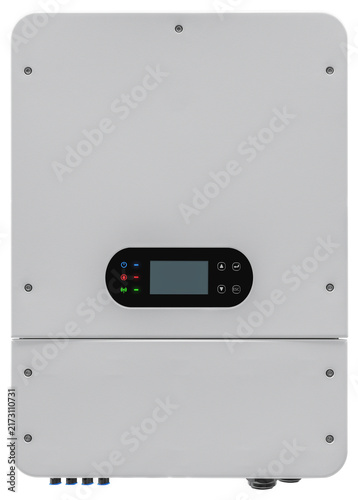Vertical inverter for solar cell system