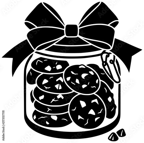 dessert illustration sweet silhouette food logo snack icon cookie outline bakery biscuit sugar delicious pastry tasty baked homemade treat shape and vector graphic background