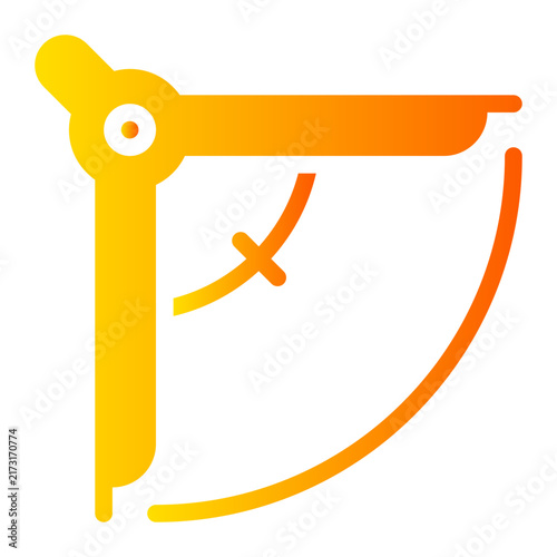 compass gradient icon